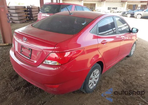 2016 Hyundai Accent Se from USA, damaged, VIN KMHCT4AEXGU005565